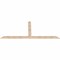 Ekena Millwork Portland Smooth Timber Gable Bracket, Douglas Fir, 108"W x 45"H x 1 1/2"D x 5 1/2"F, 10/12 Pitch GBW108X45X0206POR00SDF - alternate 2